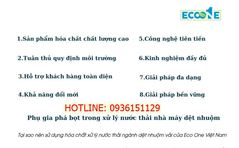 Tại sao nên sử dụng hóa chất xử lý nước thải ngành dệt nhuộm vải của Hóa Chất 789